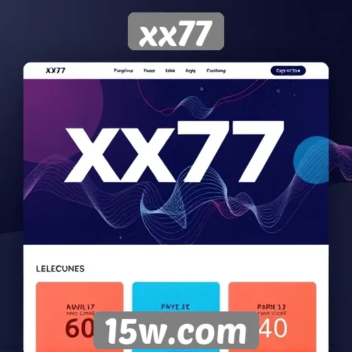 Experiência do usuário no design do site xx77